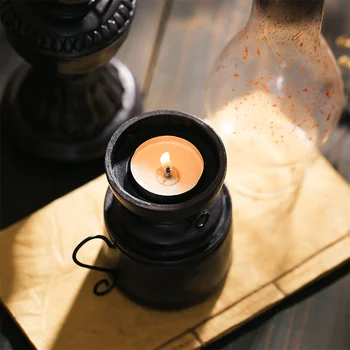 Stakleni Svijećnjak Klasična Seoska Svadba Dekor Marokanski Dekor Svijećnjak Stol Dekor Svijećnjaci Čaj Lampa Držač Dekor