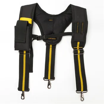 Crni Tregeri Za Muškarce Y Type Tooling Suspender Can Hang Tool Bag Reducing Weight Strap Heavy Work Tool Pojas Proteza Proteza