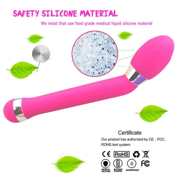 G spot Вибораторы za žene zakrivljena štapić čarobni štapić vibrator stimulator klitorisa silikon seks vibratori za žene analni seks igračke