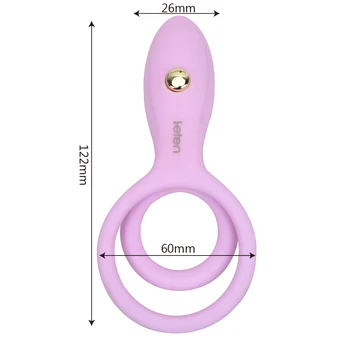 VATINE ružičaste hobotnica Cockring vibrator seks igračaka za muškarce penis privitak seks alati za parove dvije erotske igračke intimne robe