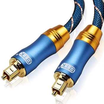 Novi Digital 5.1 Zvuk SPDIF optički kabel Toslink kabel fiber optički audio kabel s pruća ljuske OD6.0 1m 1.5 m 2m 3m 5m