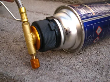 Automatsko isključivanje piknik plinski štednjak adapter plamenici za pretvaranje Split-tip pećnice priključak kamp plinski štednjak cilindar spremnik adapter