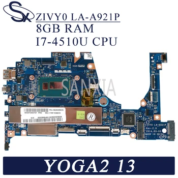 Matična ploča laptopa KEFU LA-A921P za Lenovo YOGA 2 13 original mainboard 8GB RAM I7-4510U/4500U CPU