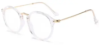 2020 Klasicni Žene Naočale Kadar Moda Muškarci Naočale Kadar Stare Okrugli Prozirne Leće, Naočale Optički Okvira