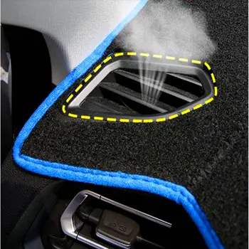 Taijs 3 boje desni volan sintetičkih vlakana poklopac ploči s instrumentima u automobilu crtica mat anti UV za Toyota Premio/Allion 2012-2018