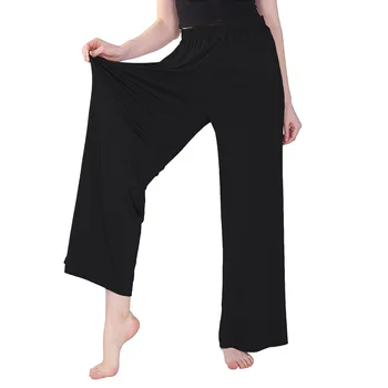 Ženska proljeće i ljeto pamuk udoban slobodan plus size visokim strukom elastični mršavljenje ogrnuti kućni hlače ženske sportske hlače široke hlače