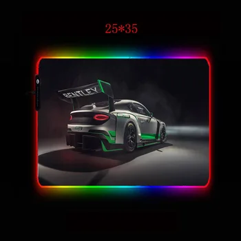 XGZ RGB veliki veličina izuzetna podloga za miša sportski automobil galerija led rasvjeta pad visoku kvalitetu gaming tipkovnice pad