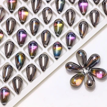Pad kristalne perle za izradu nakita odrasle veliko 9X15 mm suza лэмпворк staklene kuglice za narukvice privjesak DIY obrt ovjes 30 kom.