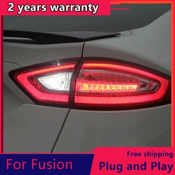 Ковелл automobila styling 1 lot 4 kom. Za Ford Mondeo Fusion stražnja svjetla 2013-2016 LED stražnja svjetla stražnja svjetla DRL + kočnica + park + signal lig