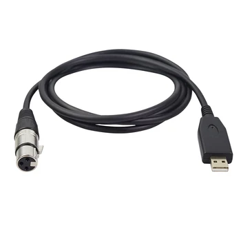 2M 3M USB kabel mikrofona lagan prijenosni glazbeni element mikrofon za karaoke mikrofon USB muški na ženski XLR audio kabel