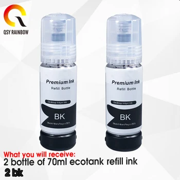 4 bočice s tintom Ecotank za Epson L3150 L3110 104 502 512 504 tinte EcoTank pisač ET2700 ET2750 ET3700 ET2711 punjenje boje tinte