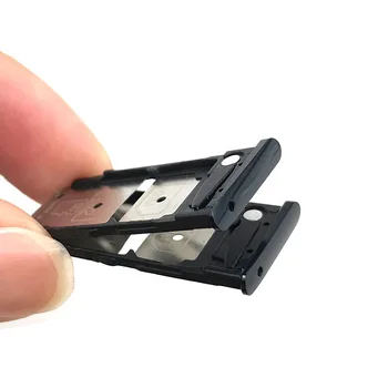 10 kom./ lot, Micro na Nano SIM kartice utor ladica držač adapter utor za Motorola Z3 Play Dual Sim verzija