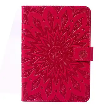 Sun Embossed PU Leather Case for New Paperwhite 4 2018 10th generation Cover for Amazon Kindle Paperwhite 1 2 3 4 case+Film+Pen