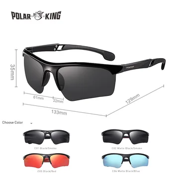 POLARKING brand gospodo polarizirane sunčane naočale za sport Oculos De Sol elegantne naočale muškarci UV zaštita sunčane naočale naočale putovanja