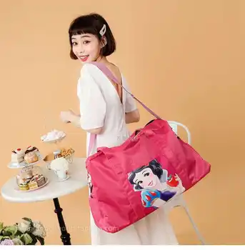 Disney Princess Travel Bag Lady Mommy Bag Princess Nylon Single Shoulder Bag Ruksak Velikog Kapaciteta