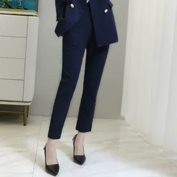 Jesen je novi ženski tanko odijelo hlače plus size 2020 Nova Ženska odjeća visoke kvalitete dame office hlače moda svakodnevne hlače
