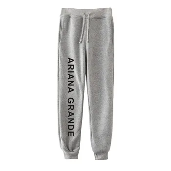 Ariana Grande sweatpants jednostavne i univerzalne hlače za trčanje svakodnevne ženske hlače ulica odjeća Ariana Grande Printed