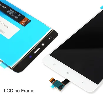 Za Xiaomi Redmi Note 4 MediaTek LCD zaslon osjetljiv na dodir digitalizator sklop za Redmi Note4 MTK Replacement Spare Parts Repair