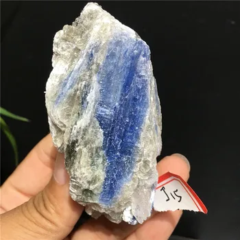 Prirodni plavi кианит quartz crystal mineralni uzorak