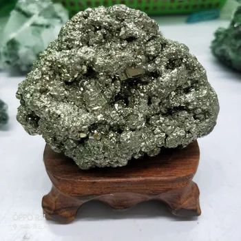 1 kom. prirodni пирит Kamena rudnik uzorci Crystal liječenje Veliko kvarc i kamen