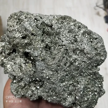 1 kom. prirodni пирит Kamena rudnik uzorci Crystal liječenje Veliko kvarc i kamen