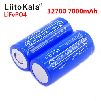 2020 new LiitoKala Lii-70A 3.2 V 32700 7000mAh LiFePO4 Baterija 35A Continuous Discharge Maximum 55A High power battery Brand