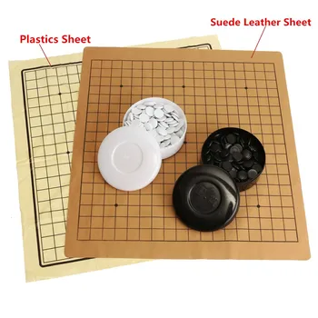 Novi šah igre Party Games 361PCS Weiqi Professional Go Game Suede Leather Sheet Chinese Play For Fun Audults Kids
