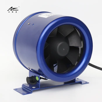 Promjera 250 mm bezstupanjski upravljanje prometom kanalski ventilator 10 inča laganu ventilaciju ugrađeni ventilator 150 W