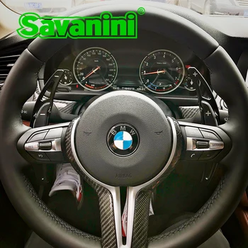 Savanini volan aluminij pomak zakrivljenim prekidač za proširenje za BMW M2 M3 M4 M5 M6 X5M X6M auto auto oprema