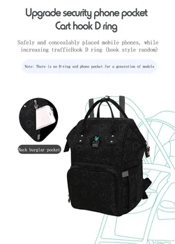 Disney USB grijanje pelene torbu majčinstva pelene ruksak velikog kapaciteta za njegu putovanja ruksak zadržavanje topline dropshiping