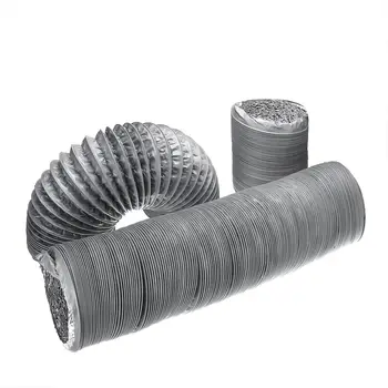 Ispušne cijevi 150 mm 130 cm 1.5 m/3 m / 6 m fleksibilni PVC Alufoil ispušni cijev za ventilaciju zraka ispušni ventilator cijevi suđe za kuhanje /