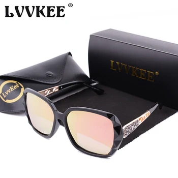 2020 LVVKEE Brand Design sunčane naočale vruće dame elegantne sunčane naočale za žene, prizmatične naočale UV400 Oculos De Sol Female