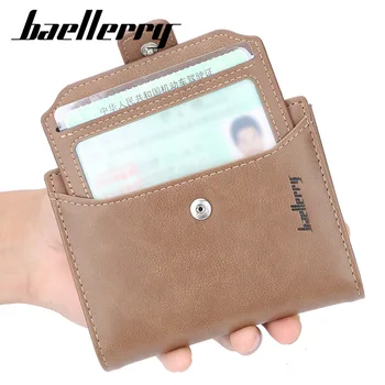 Baellerry brand muški novčanik u džep svakodnevne muške torbice spona za novac клатч portfelj novčanik multi-card malo kvalitetne torbice