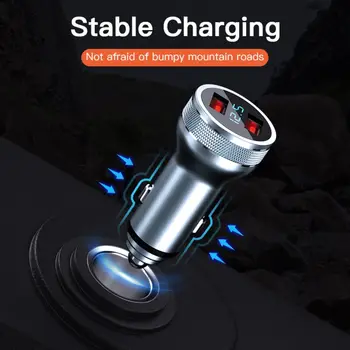 LUPWAY USB Car Charger za iphone 12 11 36W Quick Charge 3.0 Fast Charging Charger Auto Type C QC PD 3.0 punjenje mobilnog telefona
