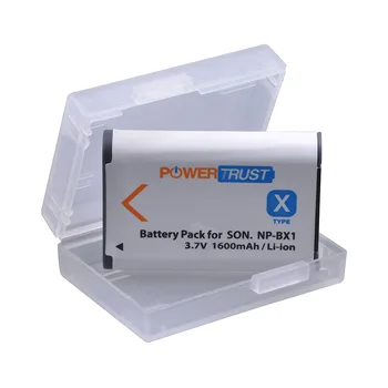 PowerTrust NP-BX1 NPBX1 Bateria+LED 3Slots USB punjač za Sony DSC RX1 RX100 AS100V M3 M2 HX300 HX400 HX50 HX60 GWP88 AS15