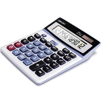 Deli Solar Kalkulator 1654 financial posvećena posebna autentičan računalni kalkulator s velikom tipkom