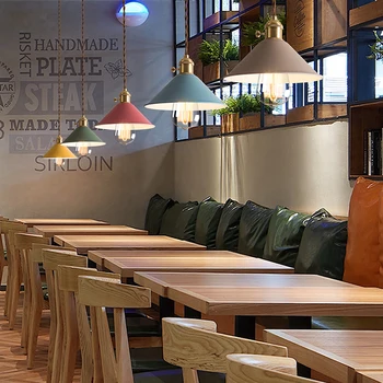 Minimalistički skandinavski kreativni bar restoran spavaća soba, kafić boja одноголовочный tjestenine zvono led luster