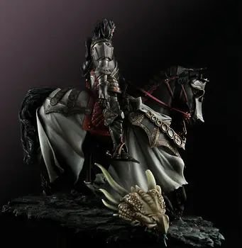1/24 75 mm drevni službenik vitez konja (s razlogom ) smola slika model postavlja minijaturni gk Unassembly pločom