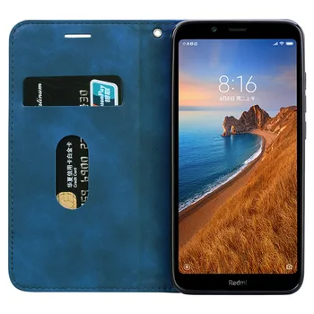 Redmi7 A Funda telefon magnetski kožna torbica za Xiaomi Redmi Note 7 Pro 7S Note7 7Pro 6Pro 6 6A 7A novčanik flip poklopac Coque