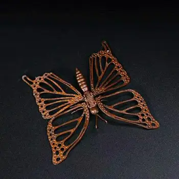 Izvrsni brončani navoj (leptir) ukras