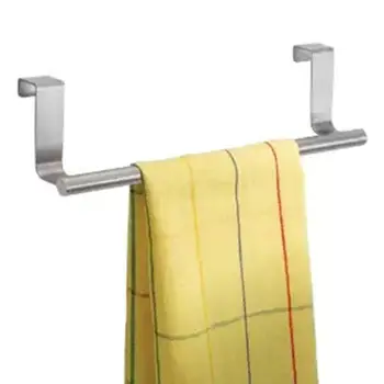 1 X nehrđajućeg čelika kvadratnom ormar vješalica jedan ručnik kupaonica kuće Zidni držač za ručnike i bar