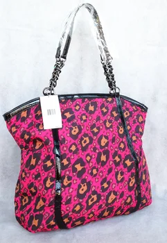 Moda poznati dizajnerski brand žene mali u obliku леопардовая torba preko ramena pink, veliki kapacitet lanca Dama ručne torbe nagradnim igrama