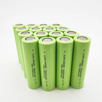 32шт original li-ion ICR18650-26F 3.7 V 2600mAh 18650 punjiva litij baterija za svjetiljku Siguran baterije Industria