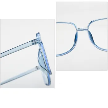 RBROVO 2021 ovalne naočale okvir žene anti-plavo svjetlo naočale okvir prozirne leće, naočale okvir za žene/muškarce retro spektakl