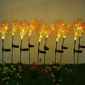 Sunčeva svjetlost LED vanjski imitacija riže travnjak lampe vodootporan vrt park put koridor travnjak dekorativne rasvjete 1 / 2 kom.