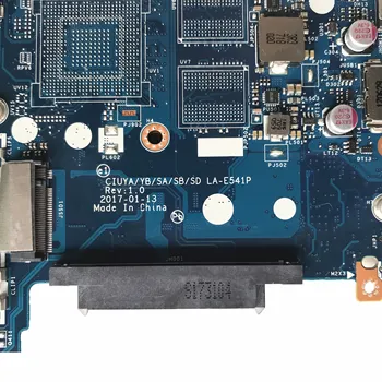 Visoka kvaliteta za Lenovo YOGA 520-14IKB matična ploča laptopa LA-E541P s procesorom i5-7200U DDR4 MB testiran brzi brod