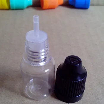 100pc 5 ml prazne boce jasno PAT plastični капельница boca s djetetom dokaz poklopca E tekućina Vale Besplatna dostava