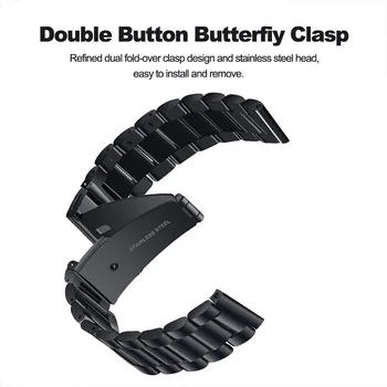 Nehrđajući čelik metal zamjena narukvica remen za Samsung Galaxy Watch Active 42 mm SM-R500 visoke kvalitete 3.1