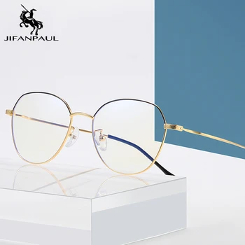 JIFANPAUL žene legura metalne naočale transparentno računalo naočale kadar muškarci okvirom klasični cijele čitanje trendy sunčane naočale