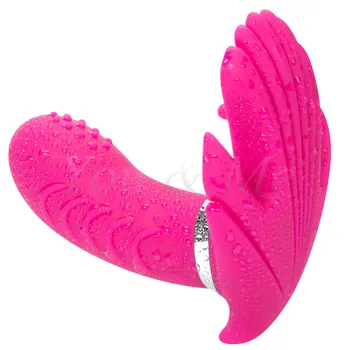 2017 USB Charged Wearable Butterfly Vibrator za G-spot dildo vibrator strapon vibro gaćice adult sex igračke za žene erotske igračke